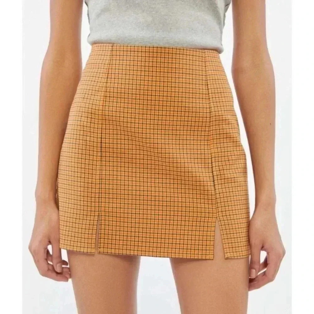 UO Plaid Mini Skirt